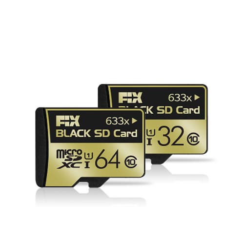 FIX Black SD card